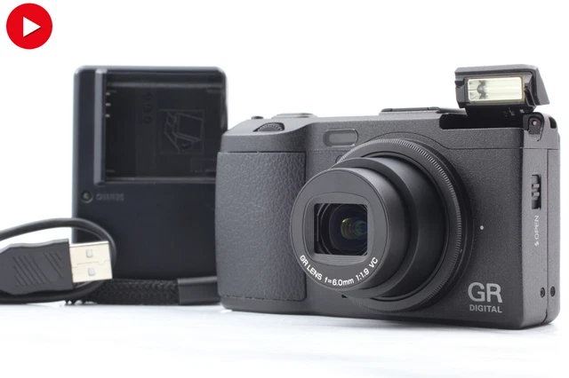 [Near MINT+++] Ricoh GR Digital IV 10.4MP Digital Camera From JAPAN