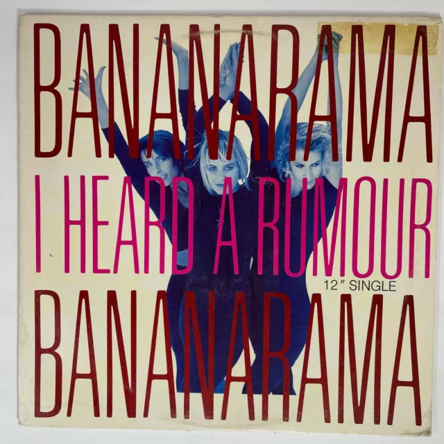 Bananarama - I Heard A Rumour vinilo, LP 1987 Londres - 886 188-1