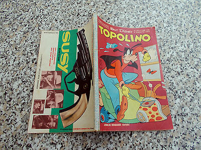 Topolino Libretto N.454 Originale 1964 Mondadori Disney Mb/Ottimo Con Bollino
