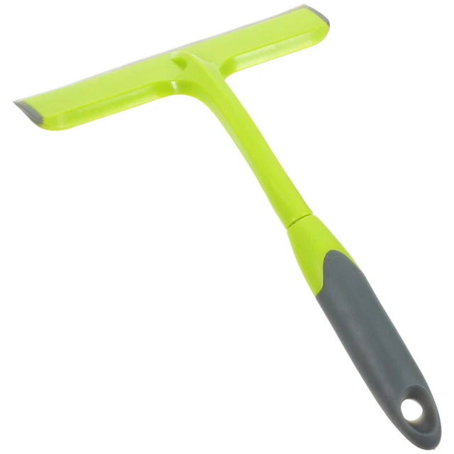 Raclette Vitre Angoily Raclette De Fenêtre Avec Poignée En Bois - Outil De Nettoyage Pour Vitres - Pour Laver Et Sécher Le Carrelage, Le Garage, Le Béton, La Raclette Vitres