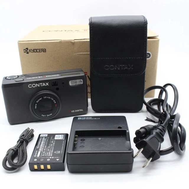 CONTAX TVS DIGITAL Titanium Blackチタンブラック Contax TVS Digital Titanium Black – Nipponina Camera