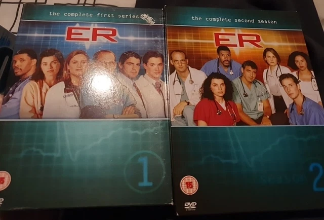 ER: THE COMPLETE Season 1 and Season 2 [DVD, Region 2] EUR 4,68 ...