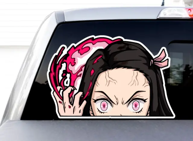Anime Manga Demon Sword Sister Dangerous - Vinyl Decal Truck Car Sticker Laptop