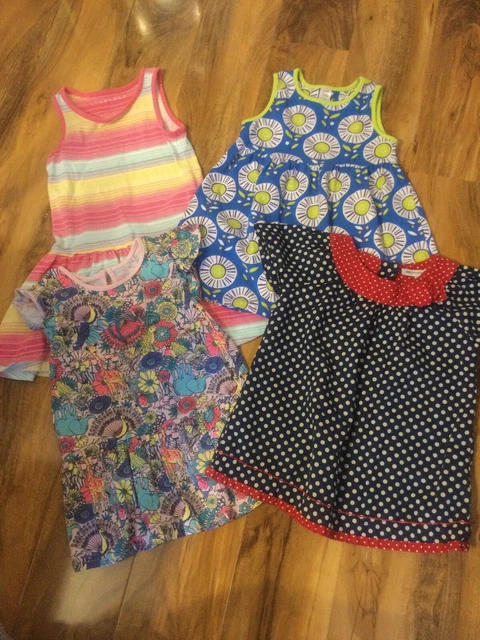 Bundle Girls Age 3-4 Dresses & M&S Autograph Top