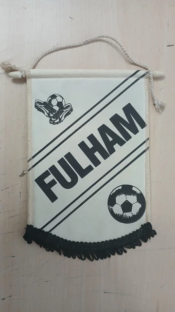 Fanion Fulham FC Vs Santos 1973 - Pelé - Football Vintage