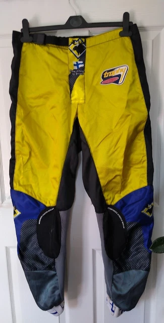 Kit Motocross Vintage Pantaloni Sinisalo Moose 32 comodi 34 stretti VGC Evo retrò
