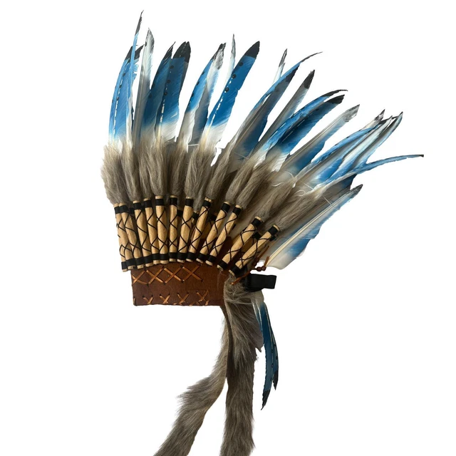 mardi gras feather hat