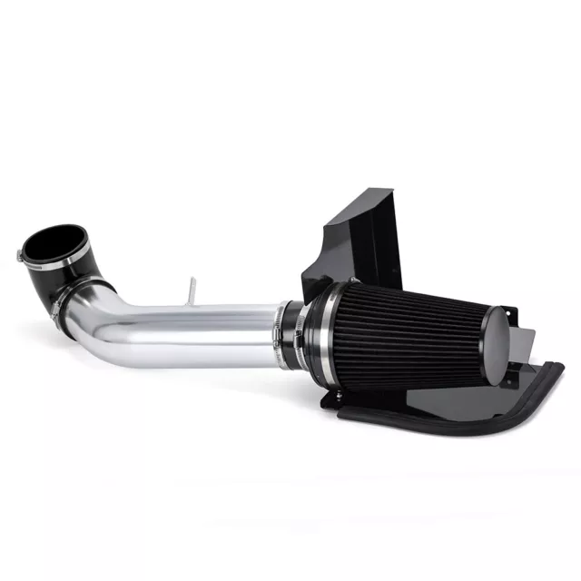 4 inch Cold Air Intake System w/ Heat Shield For GMC/Chevy V8 4.8L/5.3L/6.0L BK