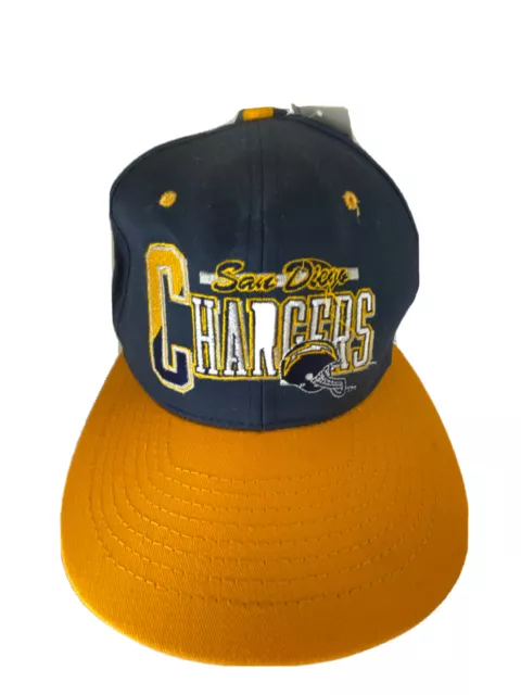 NWT San Diego Chargers Hat Cap Blue Yellow Snap Back Adjustable  Team  NFL