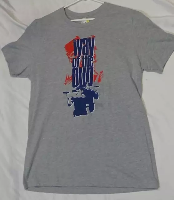 Way of the Gun Shirt Gray Large Movie Promo Merch Ryan Phillippe B Del Toro Film