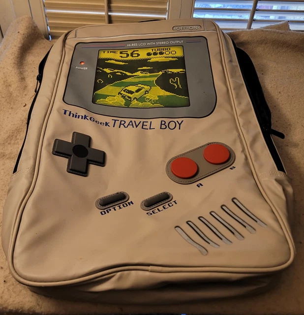 ThinkGeek Travel Boy Backpack - Rare Nintendo Gameboy Style Bag!