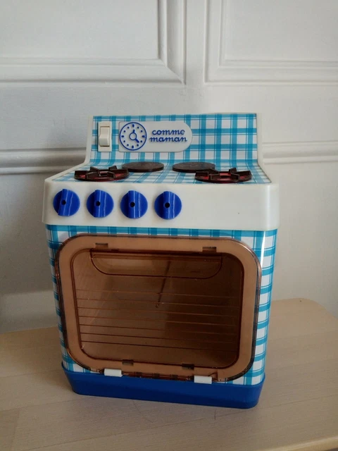 Cuisine Jouet En Tôle Vintage 'Comme Maman' - Ancien Jouet Français, Occasion, Décoration Rétro Ou Collection