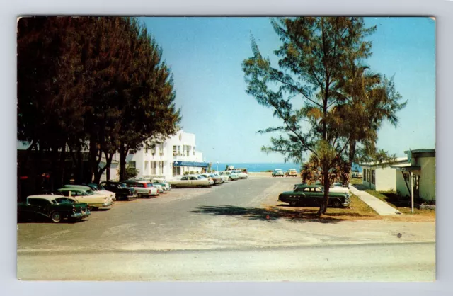 Melbourne FL-Florida, Indiatlantic Beach, Antique, Vintage c1958 Postcard