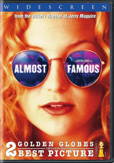 ALMOST FAMOUS (DVD, 2001, Widescreen) Kate HUDSON, Patrick Fugit, Billy ...