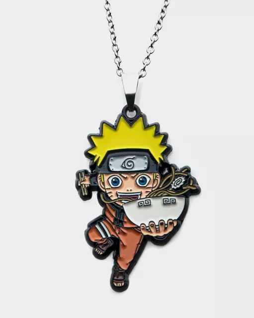 Handmade Casted Glass Naruto Necklace With leather Cord Inspired First  Hokage