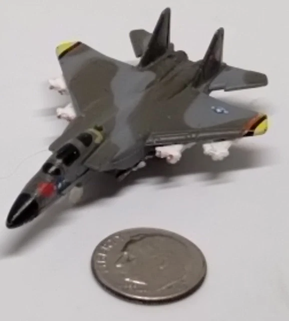 MICRO MACHINES MILITARY F15 Eagle, Jet, Airplane, 1995, Galoob, 9.95