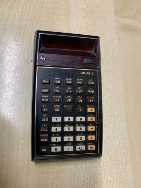 Taschenrechner Texas Instruments sr 51 II