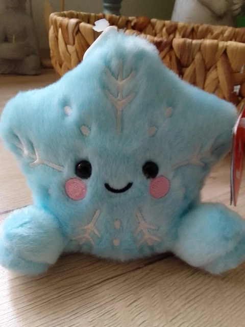 AURORA PALM PALS Schneeflocke Frosty plüsch mit Etikett unbespielt Neu ...