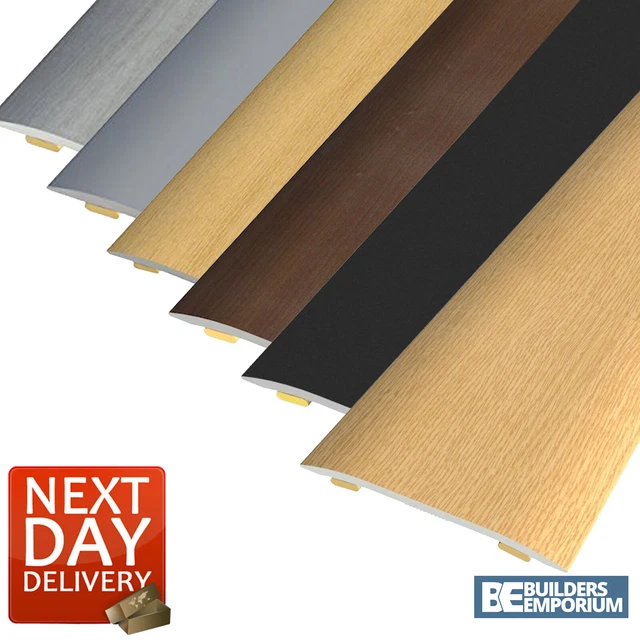 Light Oak Laminate Threshold 38mm X 90cm – Multi-Height & Pivot, All Floor Types – Stikatak