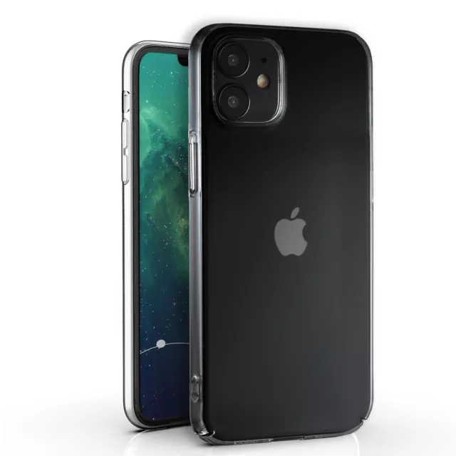 Ultra Thin [0.2mm] Crystal Clear Case for iPhone 12 Mini, Pro & Max | Hard Shell