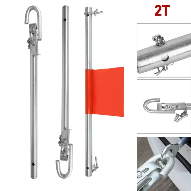 Auto Abschleppstange Pannenhilfe für Anhängerkupplung PKW LKW 1.8M Zugkraft 2T