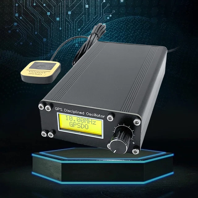 Produktbild von GPSDO – GPS-disziplinierter Oszillator 10MHz Rechteckwelle Mit 1PPS, Ideal Für Audiodecoder & Messgeräte