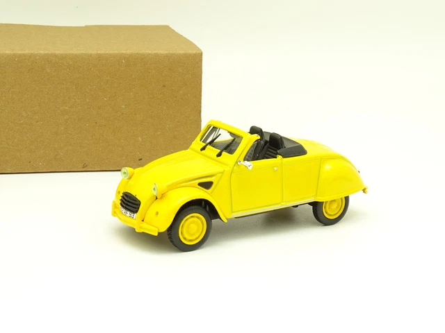 Modèle Réduit Citroën Visa Club 1979 - Échelle 1/43 - Jaune - Norev - Avec Boîte D'origine