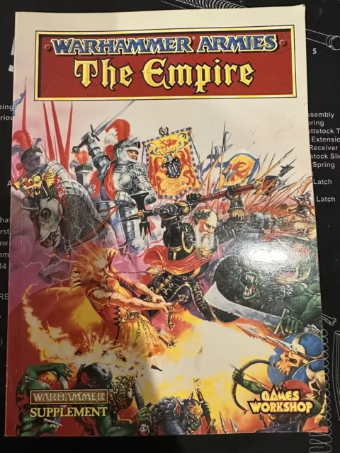 Warhammer Fantasy The Empire Army Book Armies 5th Ed Games Workshop MINT VGC GW