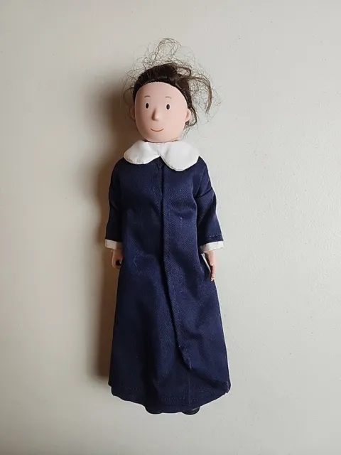 Madeline Eden 10" Doll Poseable  Miss Clavel Teacher Clothes Vintage Missing Hat