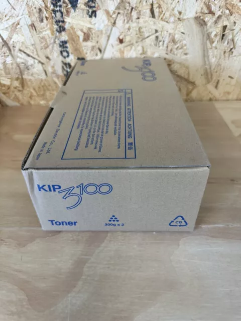 Genuine Kip Z160970010 Black Toner Cartridge 2/Box 3100 BNIB