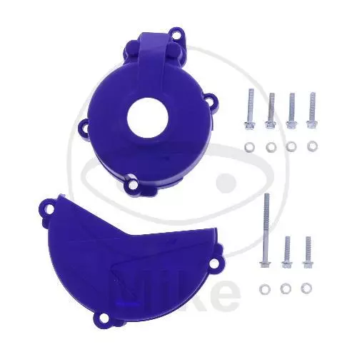 Kupplung Zündung Deckel Schutz Satz blau für Sherco SEF 250 300 R # 2015-2020