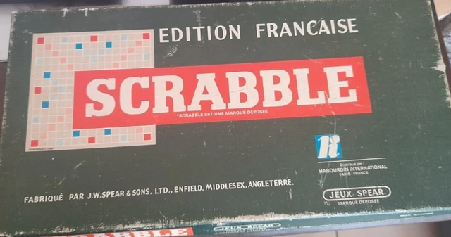 Scrabble Vintage Édition Française - Jeux Spear (Années 50) complet - Jeux & Jouets