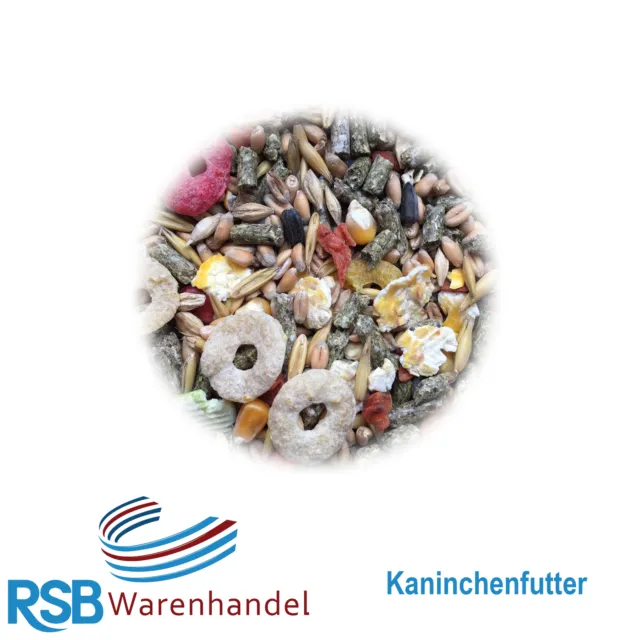 25 kg Kaninchenfutter Nagerfutter Hasenfutter Kleintier Kaninchen Lecker.Pet®