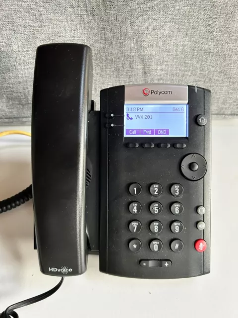 Polycom Phone - VVX 201 Refurbished with latest Software upgrade (6.4.6.2453)