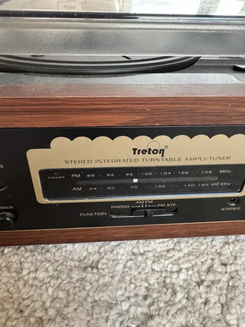 Vintage Schallplatten Spieler Treton Stereo 3
