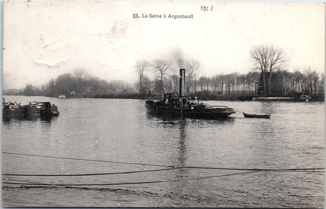 95 ARGENTEUIL - vue de la seine.