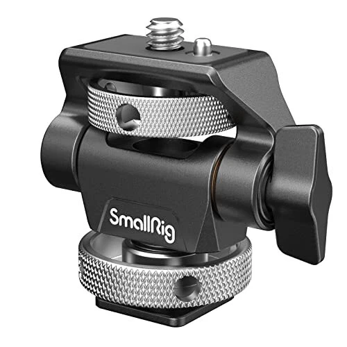 SMALLRIG Field Monitor Mount Monitor Holder Swivel and Tilt Adjustable with C...