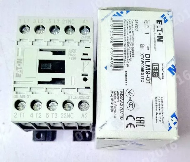 New Eaton Corporation Dilm9-01 24Vdc / Xtce009B01Td Dilm90124Vdc