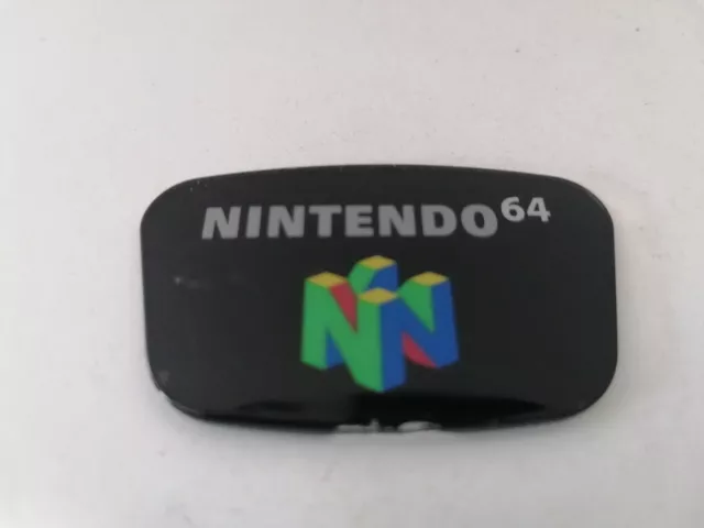 Pièce détachée OEM Nintendo 64 : Logo n64 Facade coque shell