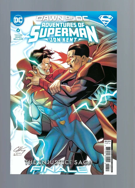 Adventures Of Superman Jon Kent⚡ # 6 A Regular Clayton Henry Cover DC 2023 NM⚡