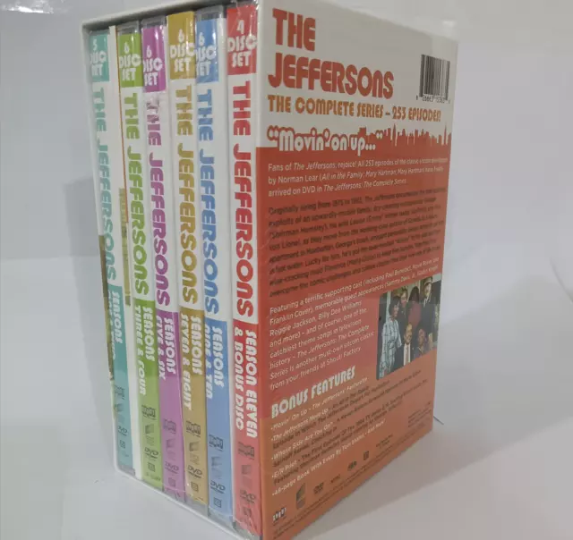 The Jeffersons: The Complete Series Seasons 1-11 33-Discs DVD Sealed Brand New 3