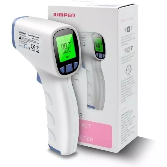 JUMPER Infrared Digital Clinical Thermometer Non Contact Professional JPD-FR202
