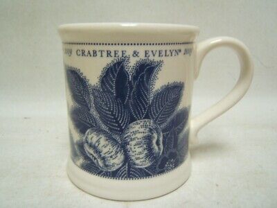 Crabtree  &  Evelyn 2 X Crabtree & Evelyn Blue & White Home Sweet Home Egg Cups  By Burleigh 