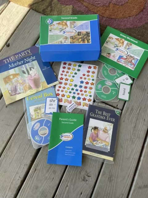 Hooked on Phonics Second Grade Learn to Read Reading 2nd Missing Game Board