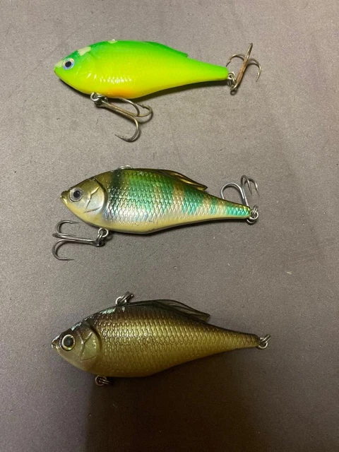 ods lure Kit de leurres de pêche avec hameçons triples de 12