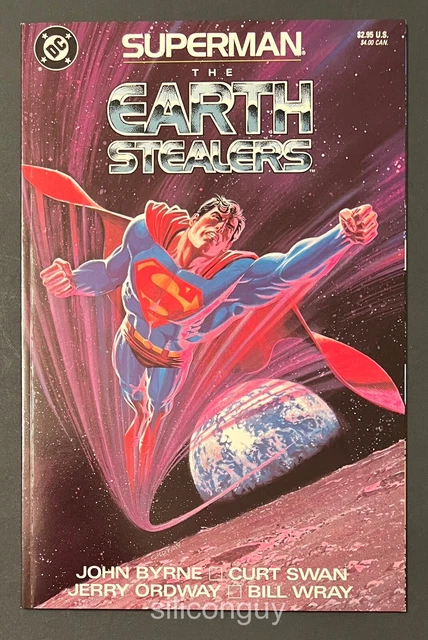 Superman The Earth Stealers #1  1988 Near Mint DC Comics John Byrne Curt Swan