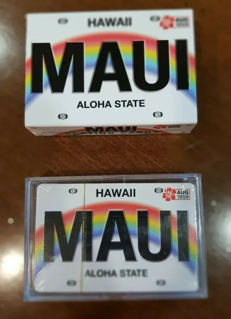 Maui Hawaii Aloha State Playing Cards New Sealed