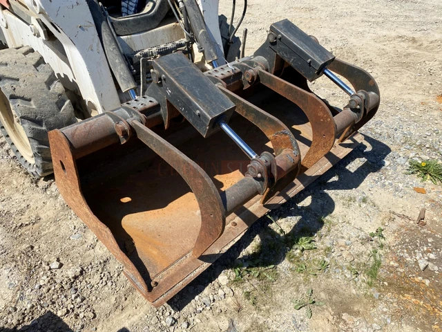 2013 Bobcat 74" Industrial Grapple Bucket For Skid Steers, Dual Cylinder