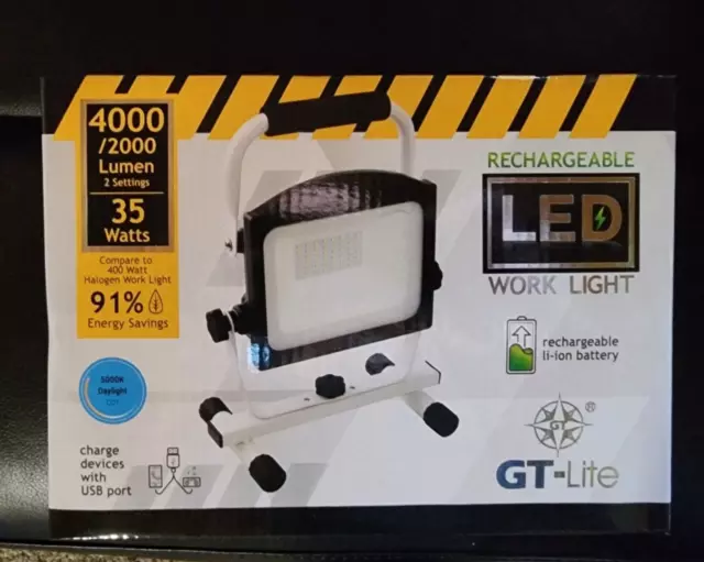 Smart Electrician LED 400 Lumens Stake Light Pivots w/6ft Cord New in Box