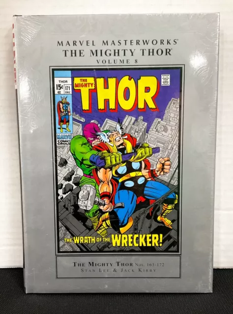Marvel Masterworks The Mighty Thor HC Vol 8 - Ft. Stan Lee -Factory Sealed, New!